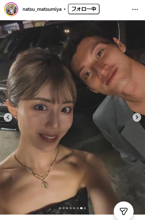 松宮なつのインスタグラムから
