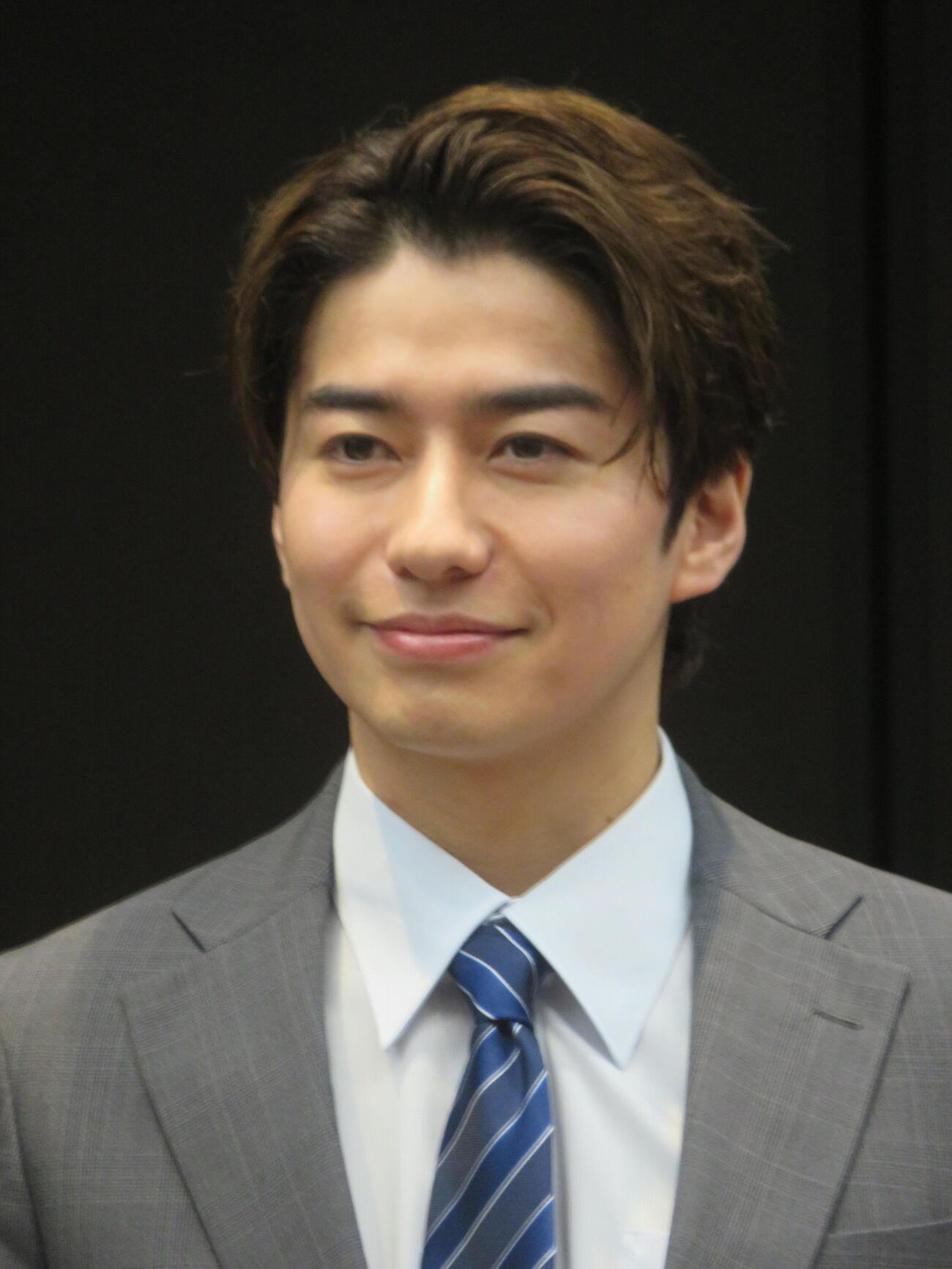 テレビ東京ドラマ「晩酌の流儀5」記者会見に出席した武田航平（撮影・川田和博）