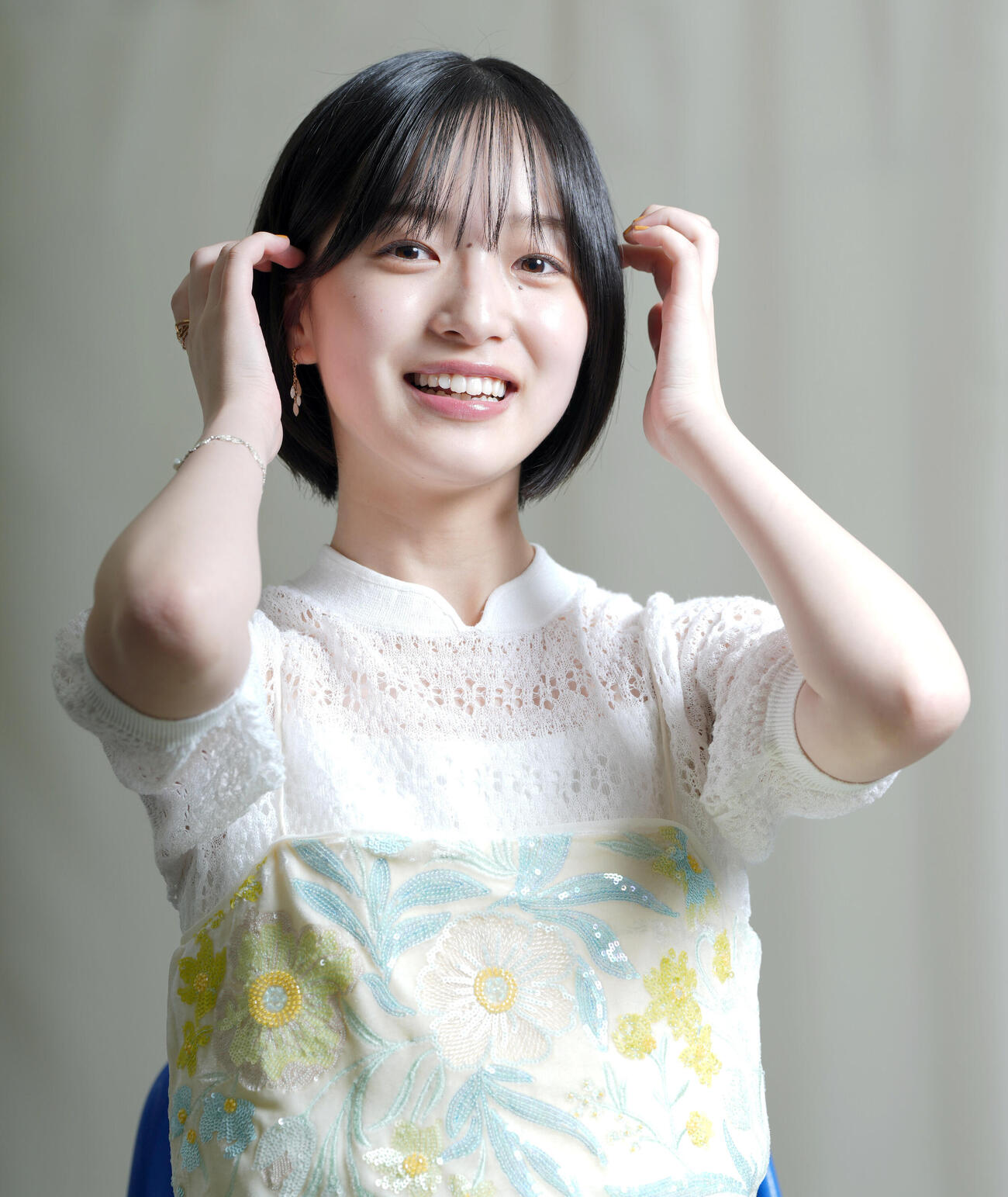 秋公開「呪いのスマホ」で単独主役。透明感あふれる早瀬憩（撮影・たえ見朱実）＃2026年6月26日、東劇