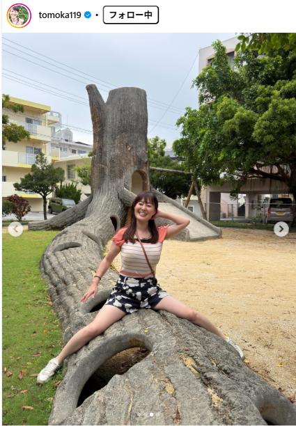 竹中知華のインスタグラムから