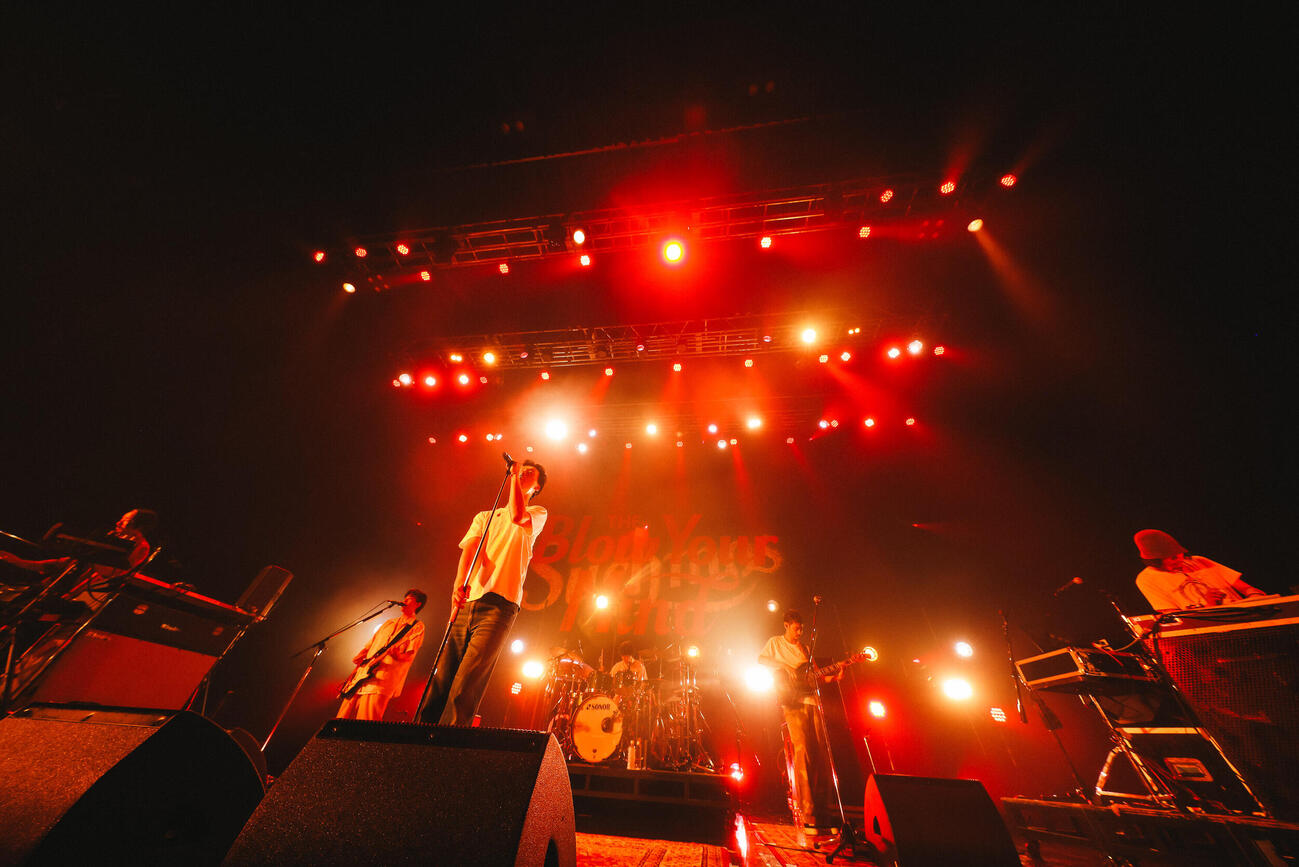 対バンツアー「The Blow Your Mind TOUR 2026」を開催したSuchmos（上山陽介氏撮影）