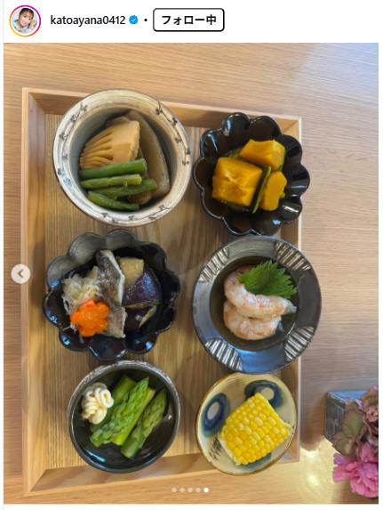 加藤綾菜のインスタグラムから