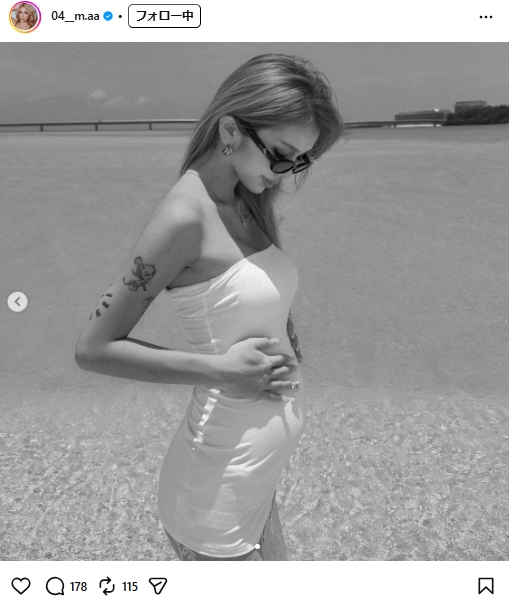 高畑麻優のインスタグラムから