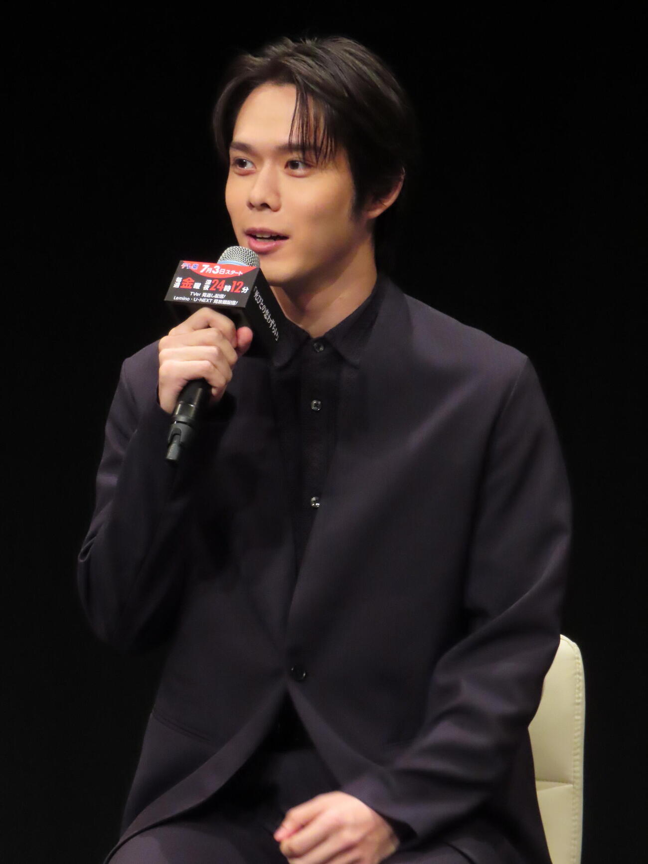 テレ東「ストレンジ　－伊藤潤二の夜も眠れぬ奇妙な話－」記者会見に登壇した細田佳央太