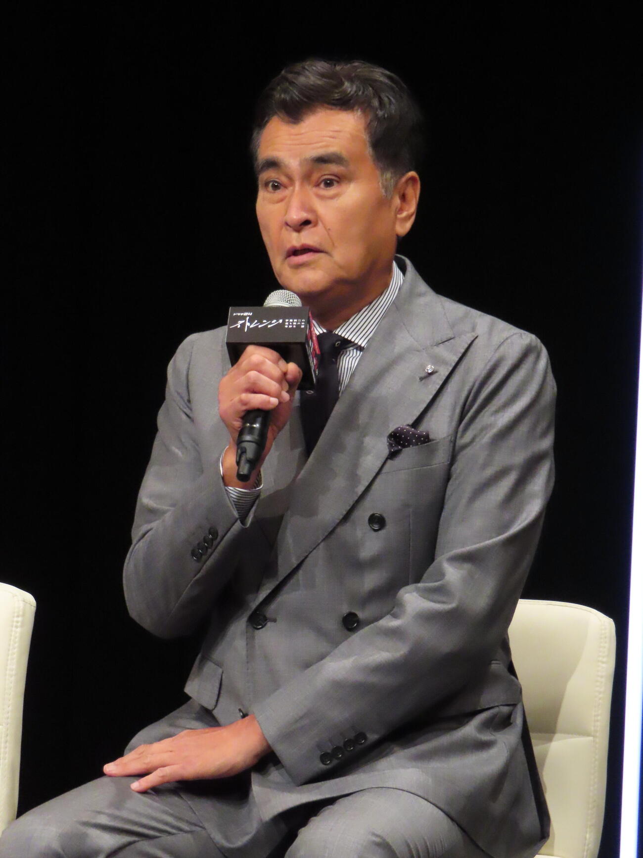 テレ東「ストレンジ　－伊藤潤二の夜も眠れぬ奇妙な話－」記者会見に登壇した石原良純
