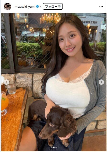水咲優美のインスタグラムから