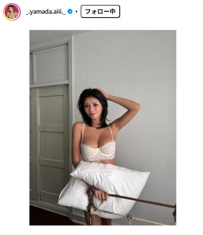 山田あいのインスタグラムから