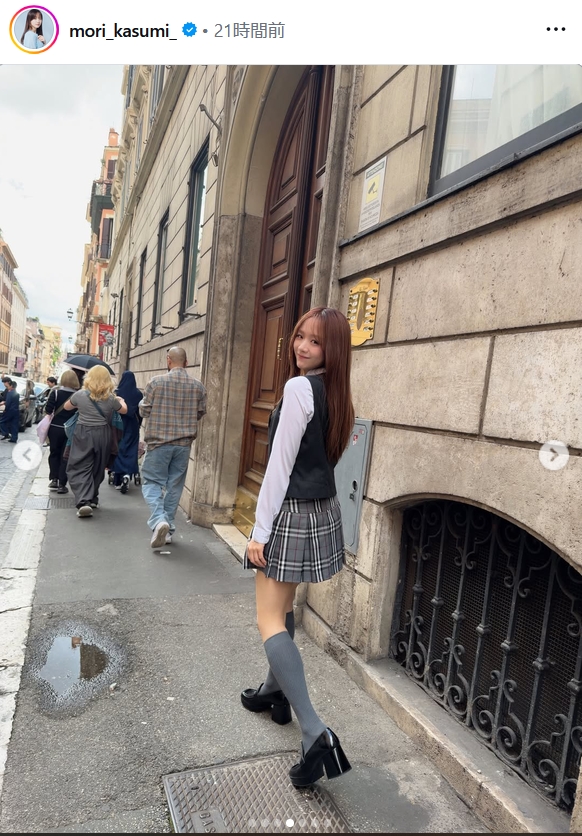 森香澄のインスタグラムから