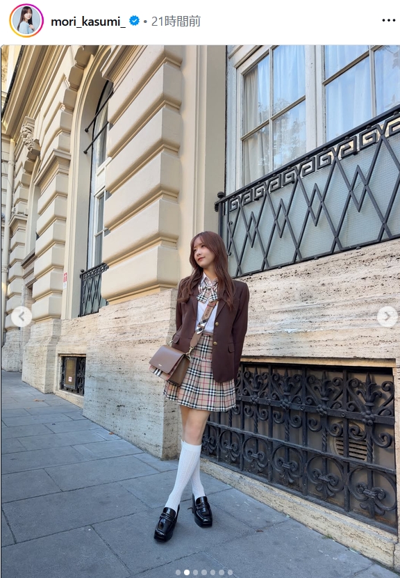 森香澄のインスタグラムから