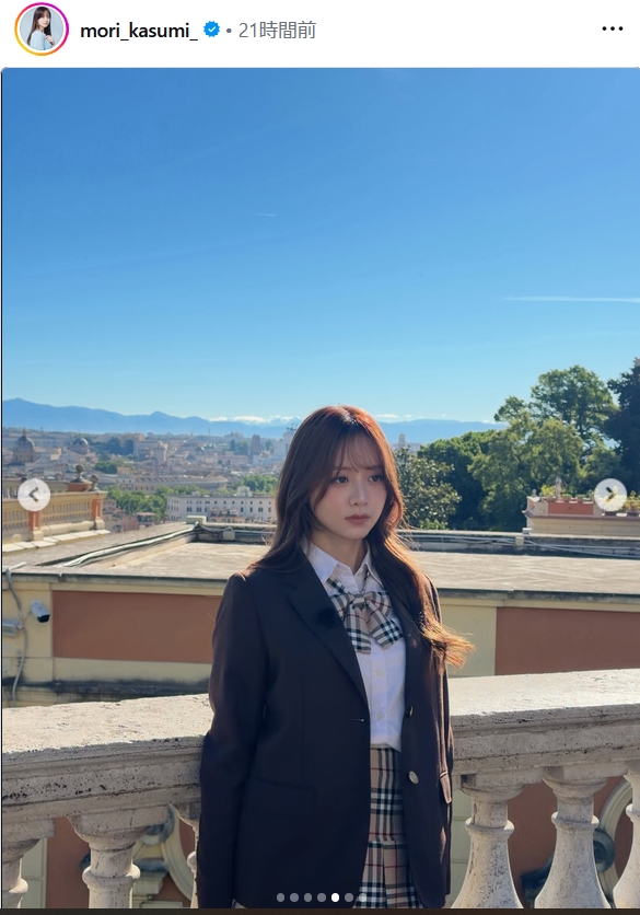 森香澄のインスタグラムから