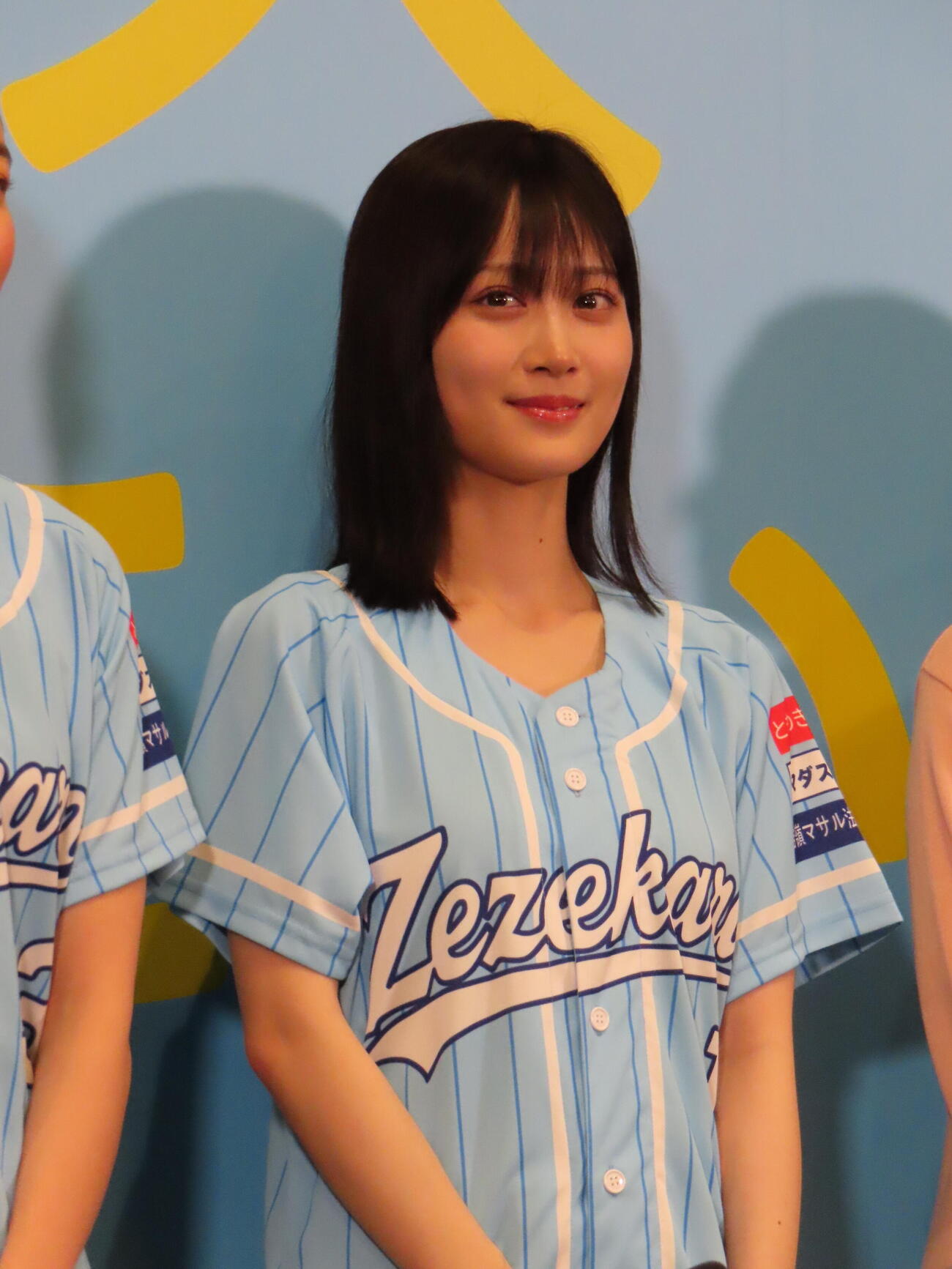 舞台「成瀬は天下を取りにいく」囲み取材に臨んだ山下美月