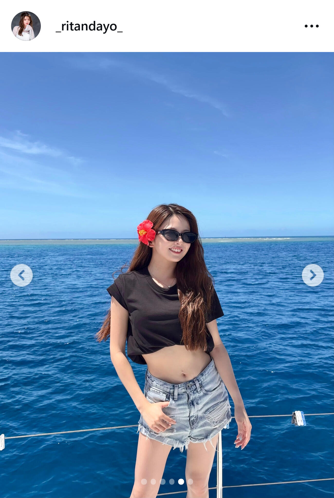 立華理莉のインスタグラムから