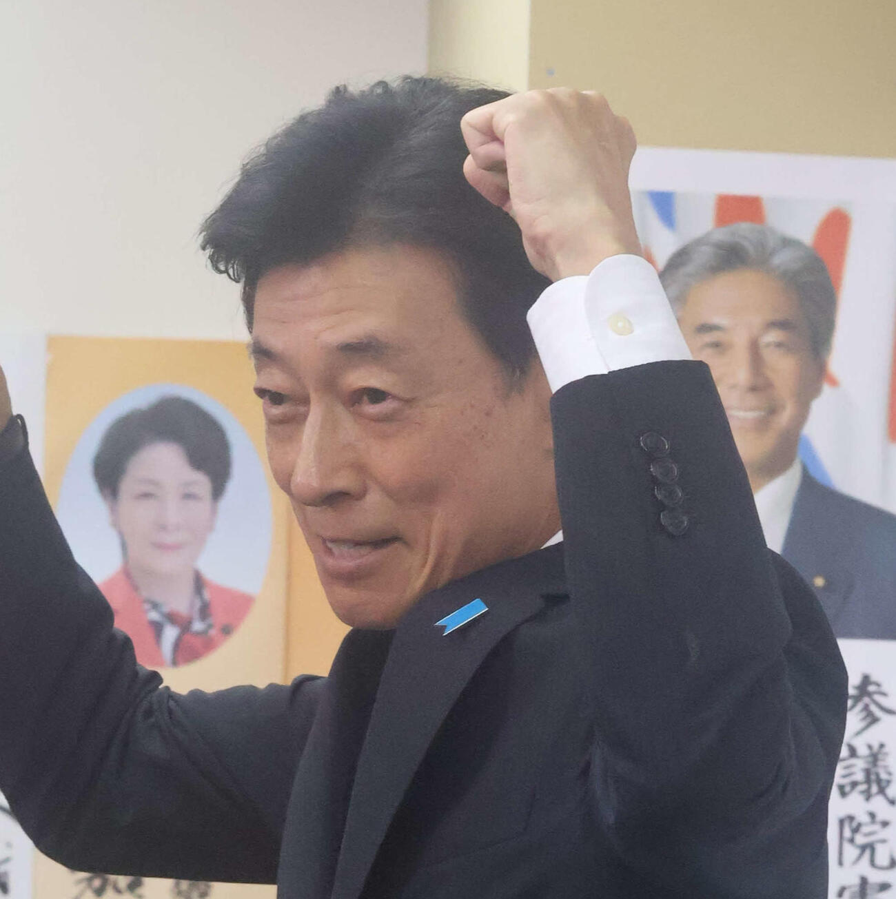 西村康稔氏（2024年10月撮影）