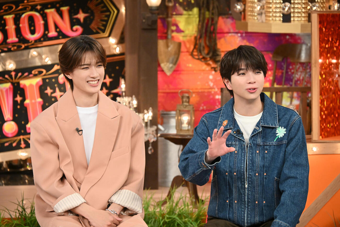 TBS「M！LKの爆裂ミッション」収録の様子（C）TBS