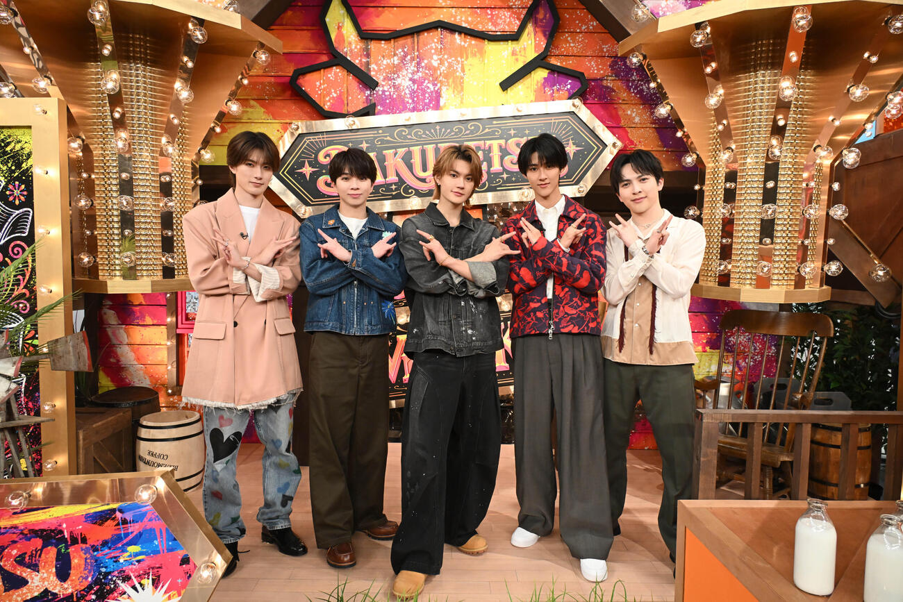 TBS「M！LKの爆裂ミッション」収録の様子（C）TBS