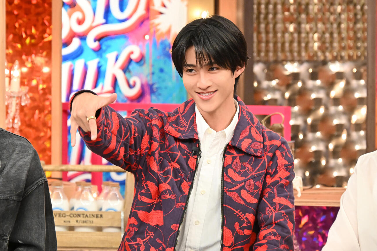 TBS「M！LKの爆裂ミッション」収録の様子（C）TBS