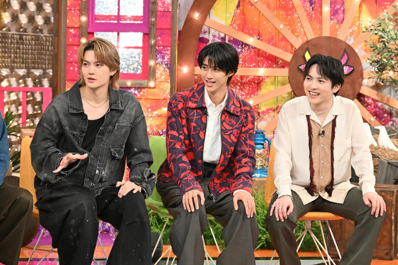 TBS「M！LKの爆裂ミッション」収録の様子（C）TBS