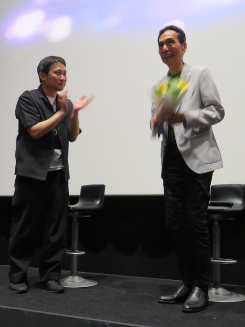 長塚京三、81歳に「恥ずかしくない80代を送りたい」映画「急に具合が悪くなる」イベント