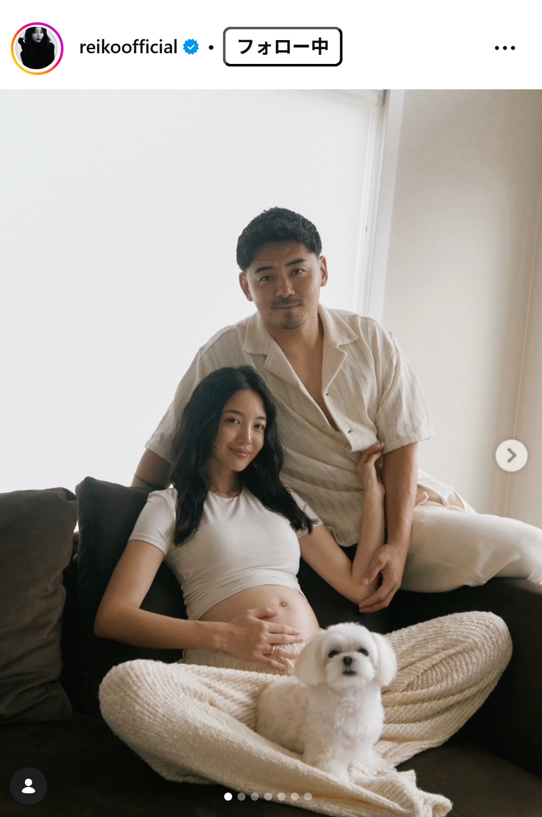 佐藤マクニッシュ怜子のインスタグラムから