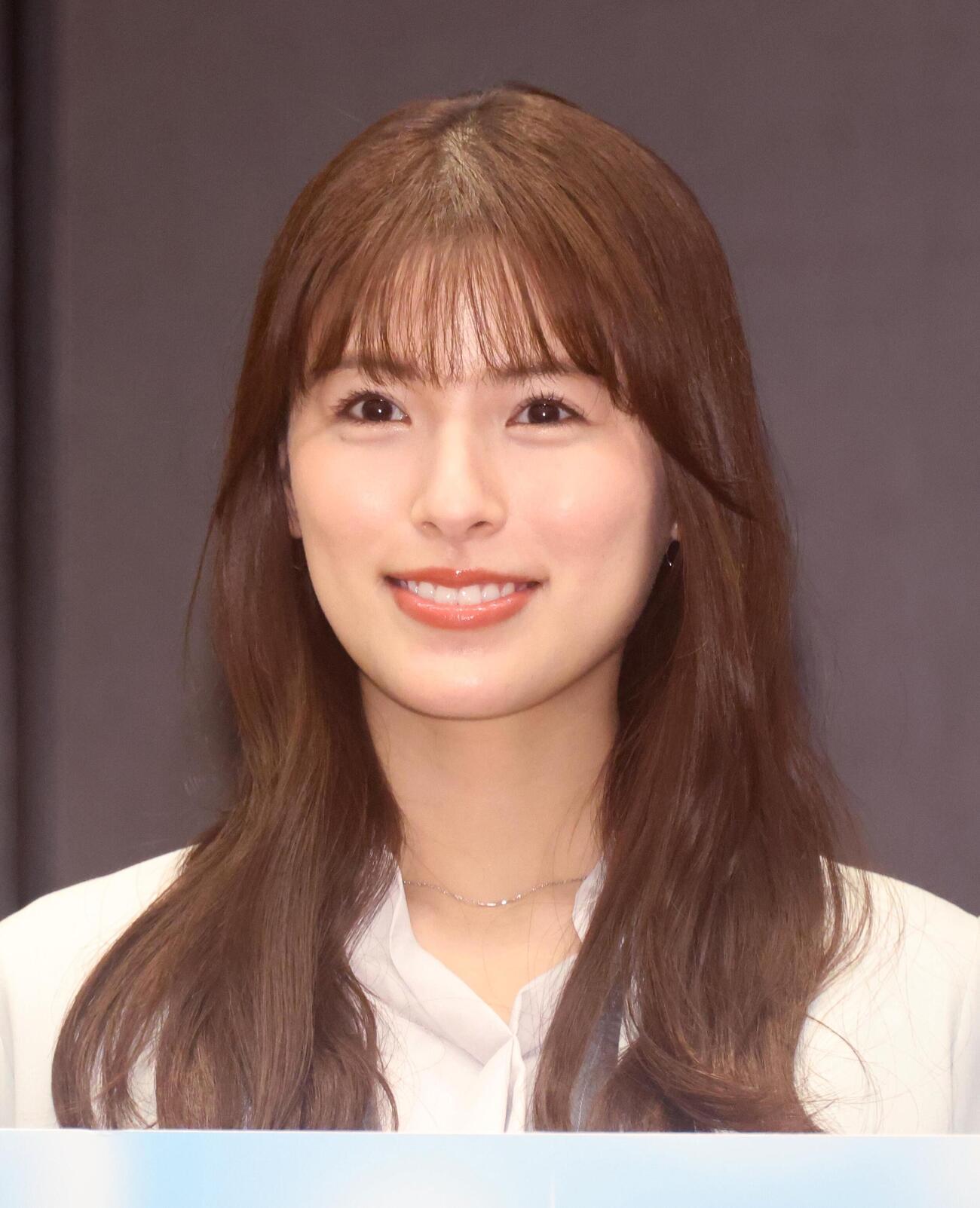 ドラマ「ドライな同期の溺愛癖」記者会見を行ったゆいかれん（撮影・中島郁夫）