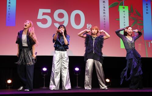 MAX「七夕前夜祭LIVE」で「Ride on time」など777秒間メドレー披露