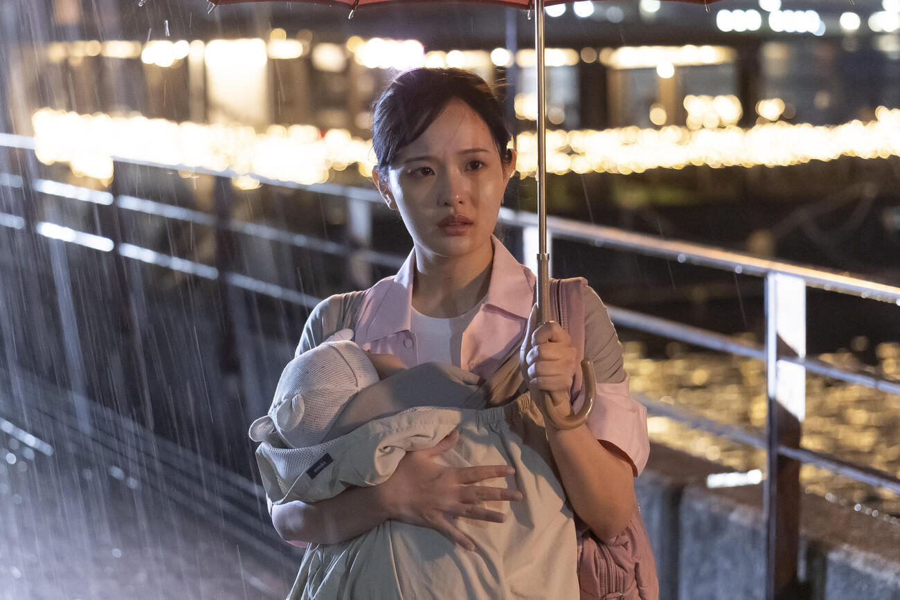 日本テレビ系ドラマDEEP「もう1度夫婦になりますか？～カモフラージュ夫婦～」第1話の場面シーン（C）NTV