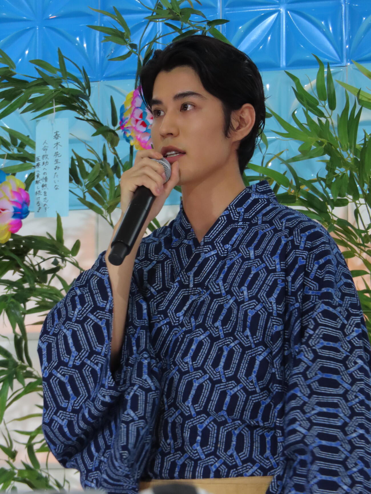寛一郎(2026年7月撮影)