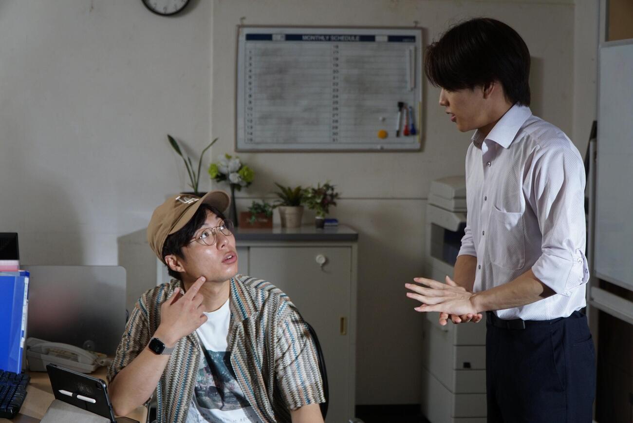 太田プロダクションの若手俳優ショートドラマユニット「星の四谷三丁目シアター」と若手芸人がコラボいた「監督のSNS」
