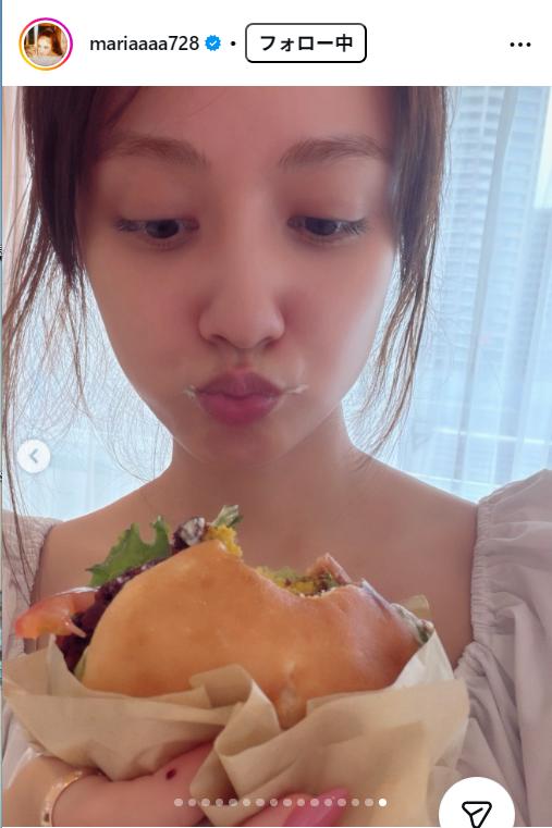 谷まりあのインスタグラムから