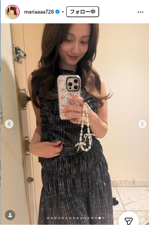 谷まりあのインスタグラムから