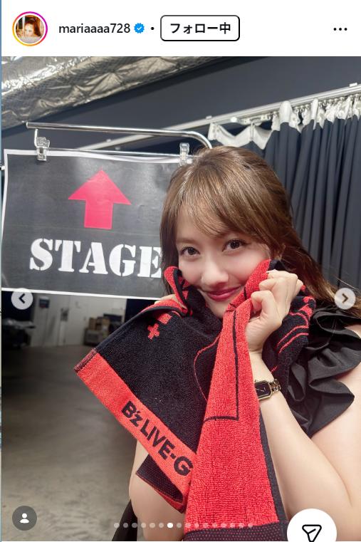 谷まりあのインスタグラムから