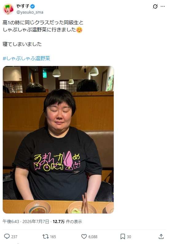 やす子のXから