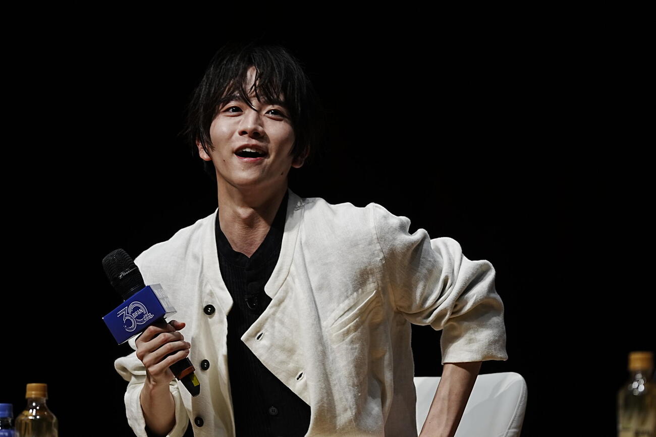 初主演映画「口に関するアンケート」で初の海外映画祭に出席した板垣李光人