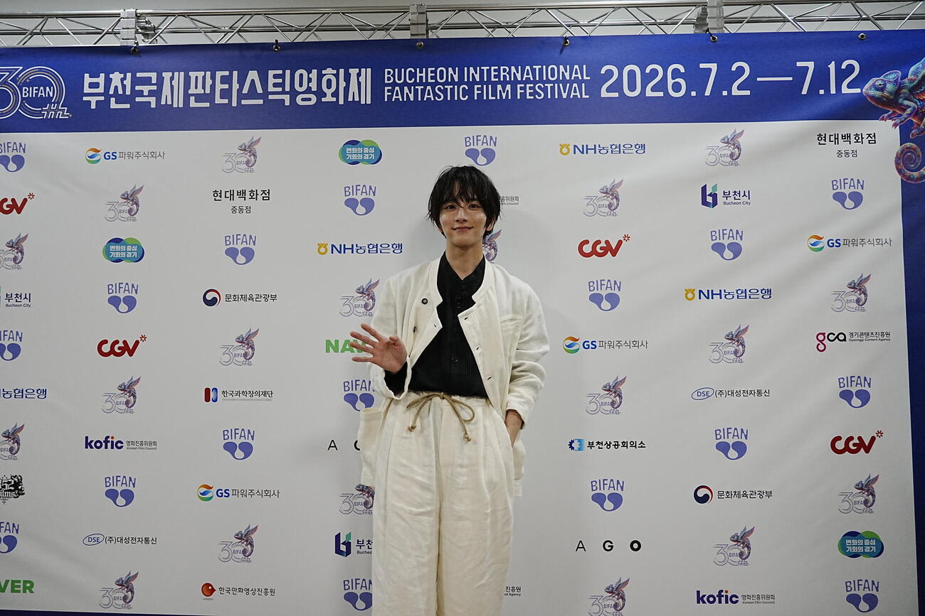 初主演映画「口に関するアンケート」で初の海外映画祭に出席した板垣李光人