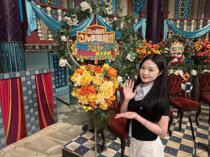 月亭方正の娘・山崎来蘭さんのインスタグラムから
