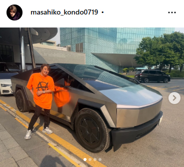 近藤真彦のインスタグラムから