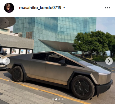 近藤真彦のインスタグラムから