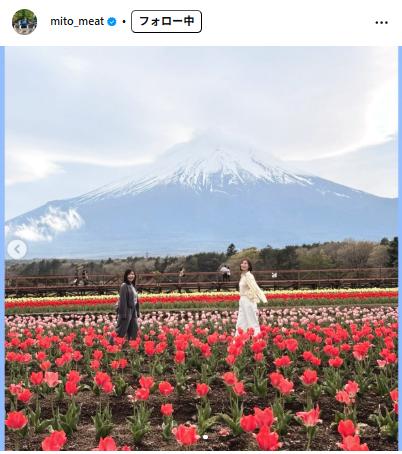 日本テレビ・水卜麻美アナのインスタグラムから
