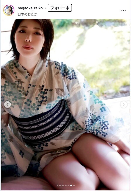 永岡怜子のインスタグラムから