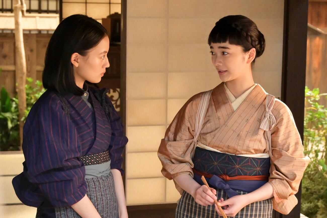 NHK連続テレビ小説「風、薫る」の1場面（C）NHK