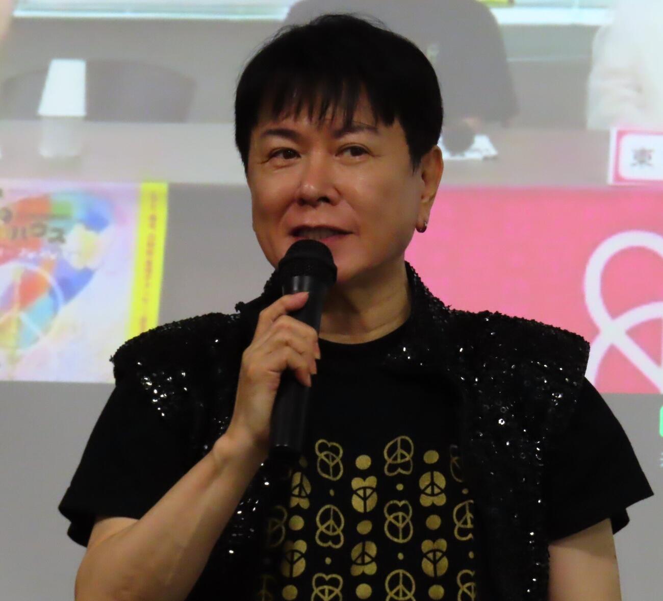 「まぜこぜ一座　月夜のからくりハウス」制作発表会見に出席した三ツ矢雄二