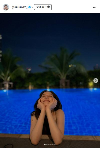 新木優子のインスタグラムから