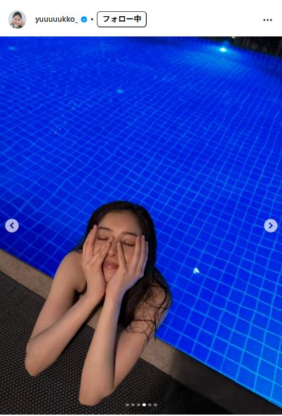 新木優子のインスタグラムから