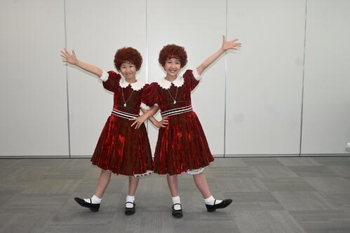 アニー役の下山夏永＆牧田花、大阪公演へ意気込み「たこ焼き楽しみ」「大阪弁でツッコまれたい」