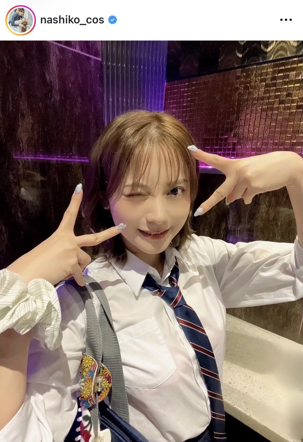 桃月なしこのインスタグラムから