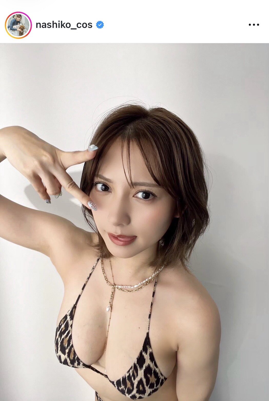 桃月なしこのインスタグラムから