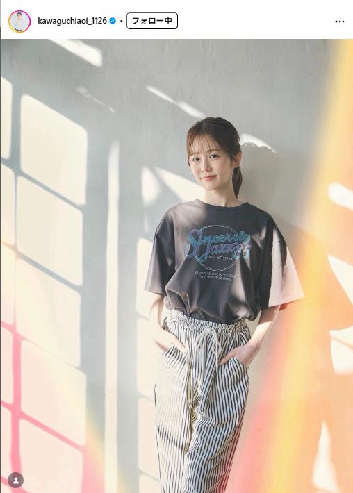 川口葵のインスタグラムから