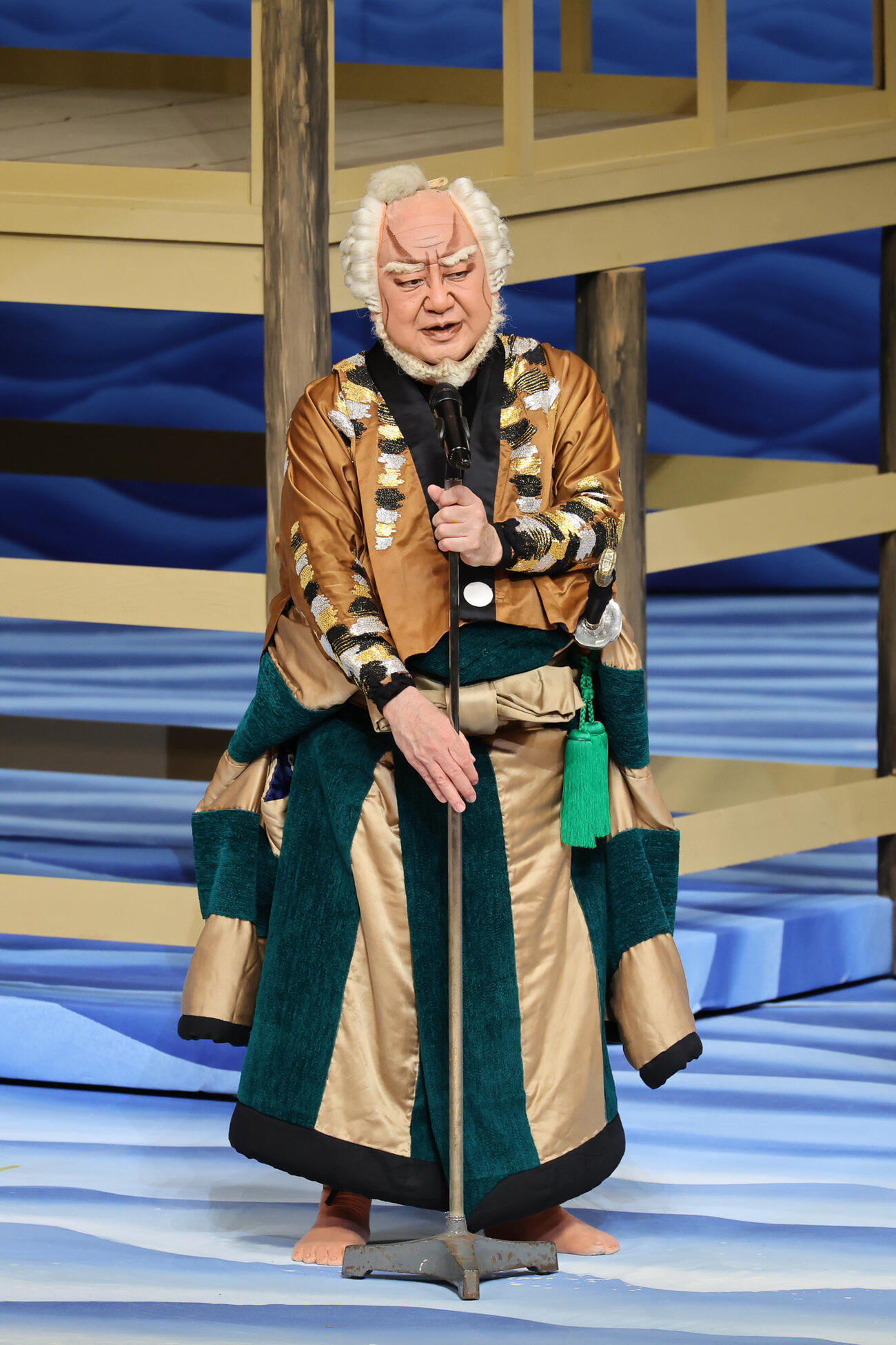 セレモニーに出席した中村鴈治郎