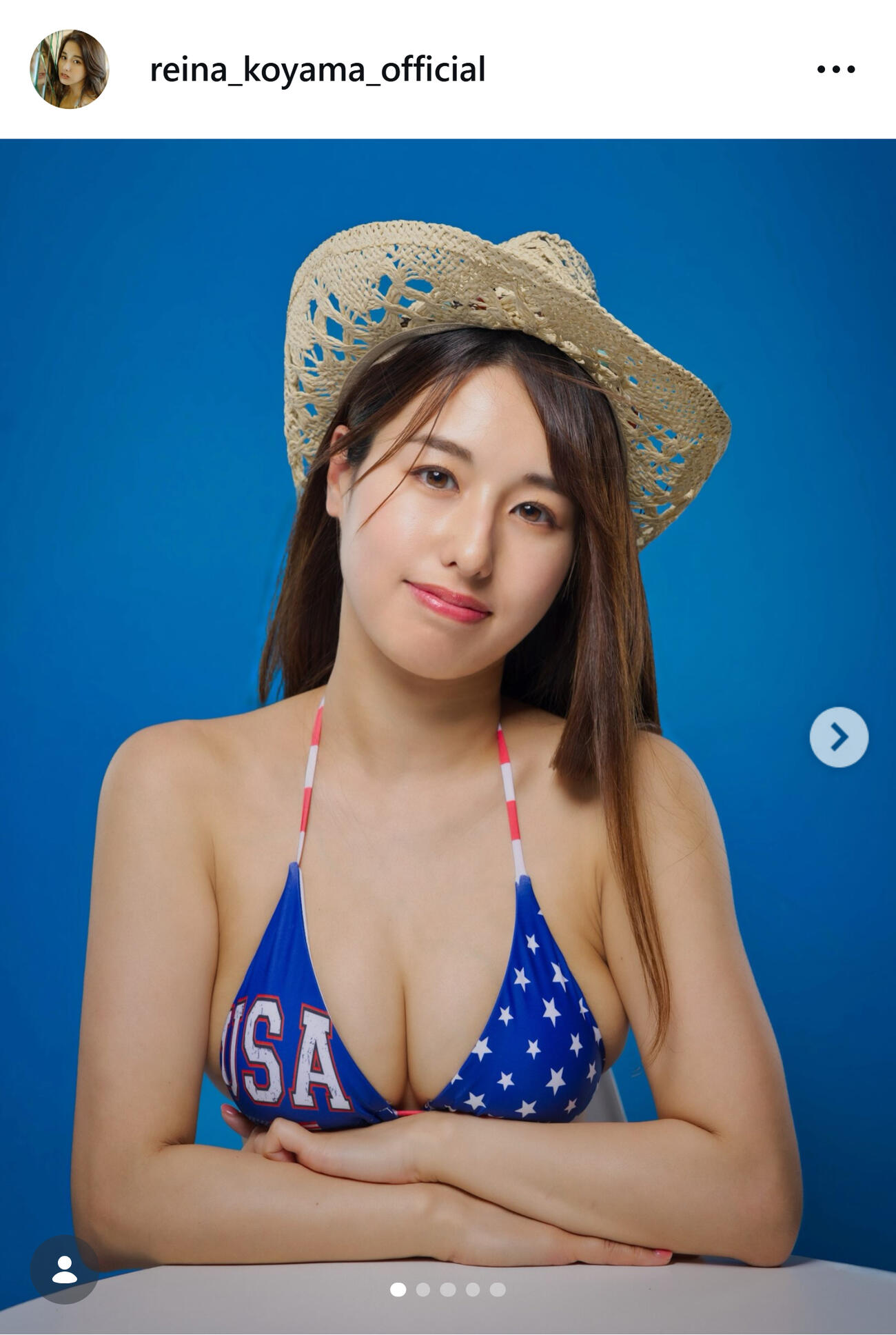 小山玲奈のインスタグラムから