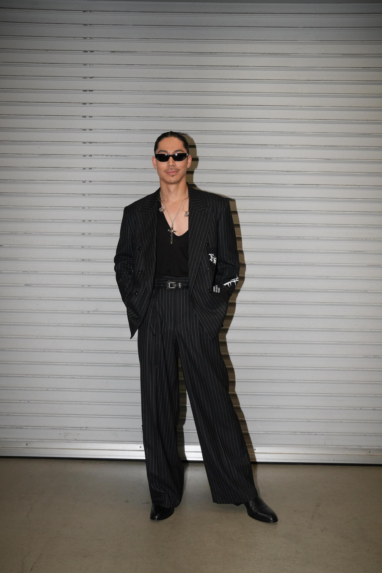 Zeep Namba Osakaで、初の単独ソロツアー開演前に取材に応じたEXILE AKIRA